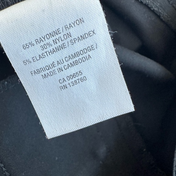 Reitmans black checkered dress pants - Picture 3 of 7